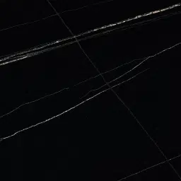 Marble Dining Table - Black