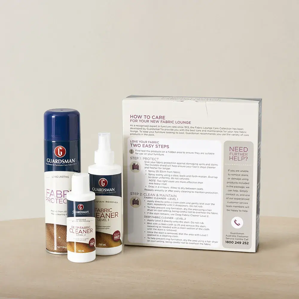 Guardsman Fabric Product Warranty 5-8 Seater