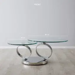 Arena Stainless Steel Coffee Table