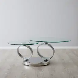 Arena Stainless Steel Coffee Table