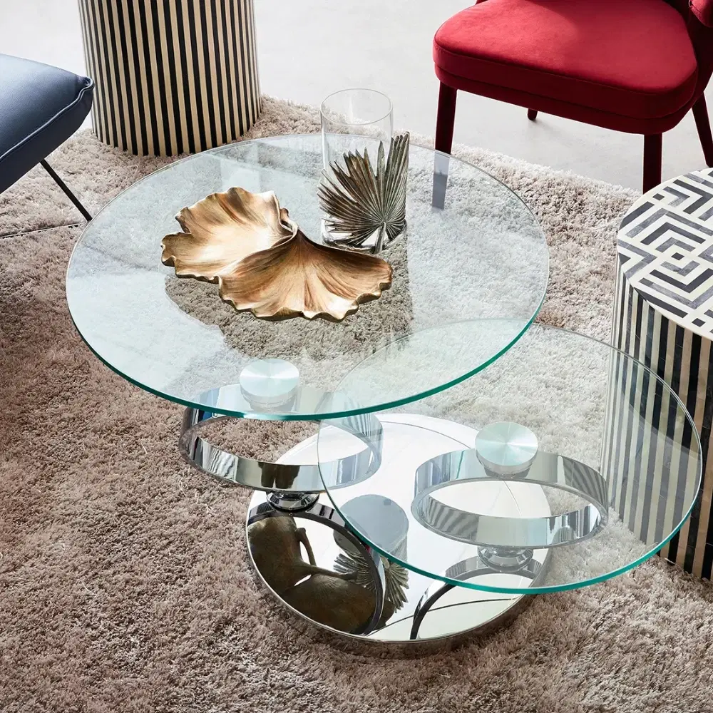 Arena Stainless Steel Coffee Table