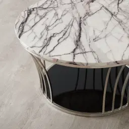 Oracle Venato Marble Coffee Table