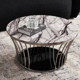 Oracle Venato Marble Coffee Table