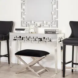 Hellenic Mirrored Console Table 