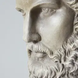 Pompeii Head on Stand - Stone White 