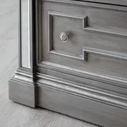 Solitude Antique Silver Tallboy