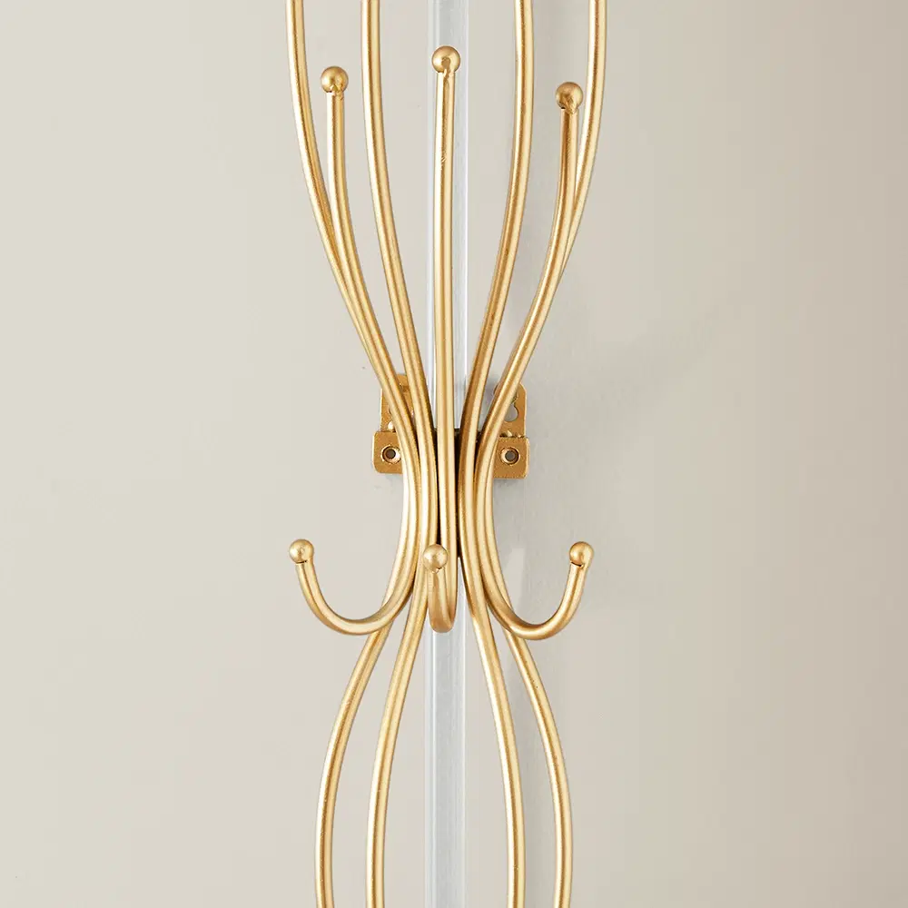 Deco Gold Metal Coat Hook