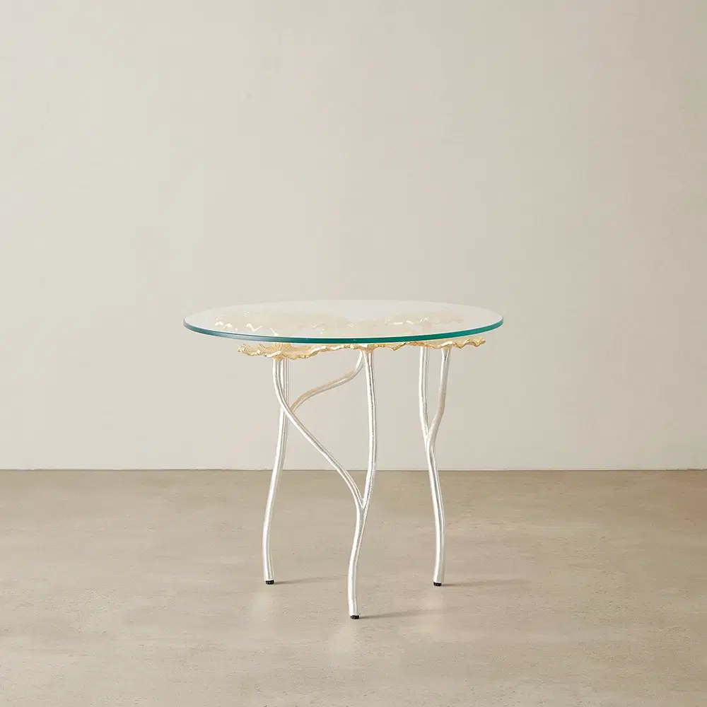 Rama Gold leaf Side table