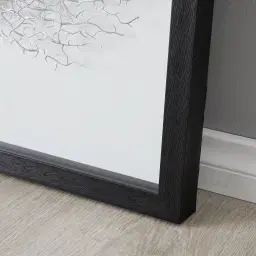 Silver Sea Fan Shadow Box Frame