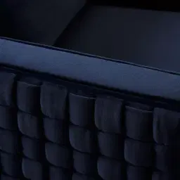 Interwoven Navy Blue Sofa 