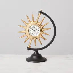 Sundial Table Clock