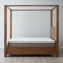 Regina Wooden Veneer Queen Bed