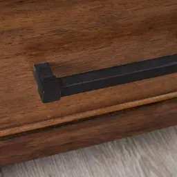 Regina Wooden Veneer Bedside Table