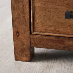 Regina Wooden Veneer Bedside Table