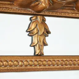 Perry Antique Gold Rectangle Mirror