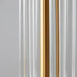 Cassy Polished Gold Table Lamp - Black Fabric Lamp Shade