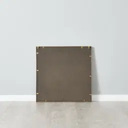 Tessellated Antique Gold Square Mirror 