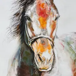 Brumby painting