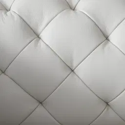 Regal Cream Leather Single Seat Sofa