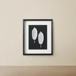 Sallow II Silver Leaf Shadow Box 