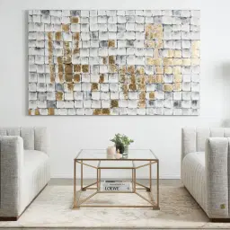 Storme Murmur White Fabric 2-Seater Sofa