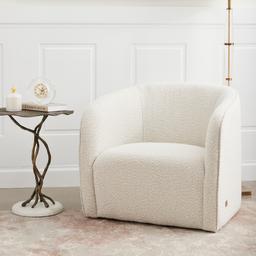 Andy Cream Boucle Club Chair