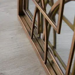 Buchannan Rectangle Mirror - Antique Gold