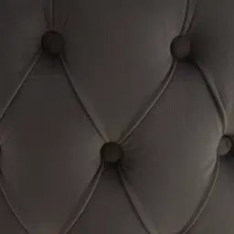 Camille II Pebble Grey Velvet Dining Chair