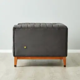 Astoria III Charcoal Velvet Occasional Chair 