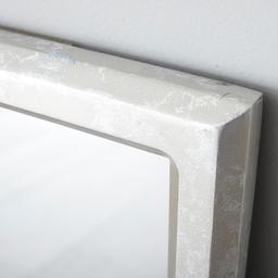 Astral Distressed Silver Square Mirror