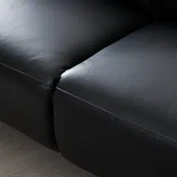 Carolina Black Leather 3-Seater Electric Recliner 