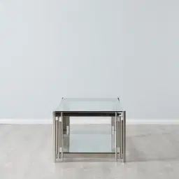 Lindsay Silver Coffee Table