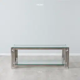 Lindsay Silver Coffee Table