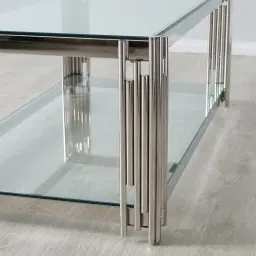 Lindsay Silver Coffee Table