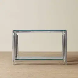 Lindsay Silver Console Table