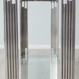 Lindsay Silver Console Table