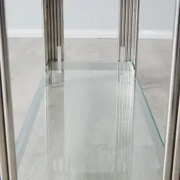 Lindsay Silver Console Table