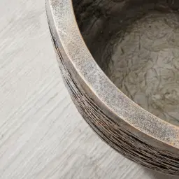 Jorah Antique Gold Vase