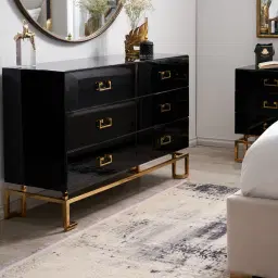 Luella Black Dresser