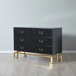 Luella Black Dresser