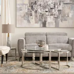 Raquelle II Coffee Table - Silver