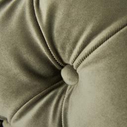 Sonja Olive Green Velvet Swivel Occasional Chair