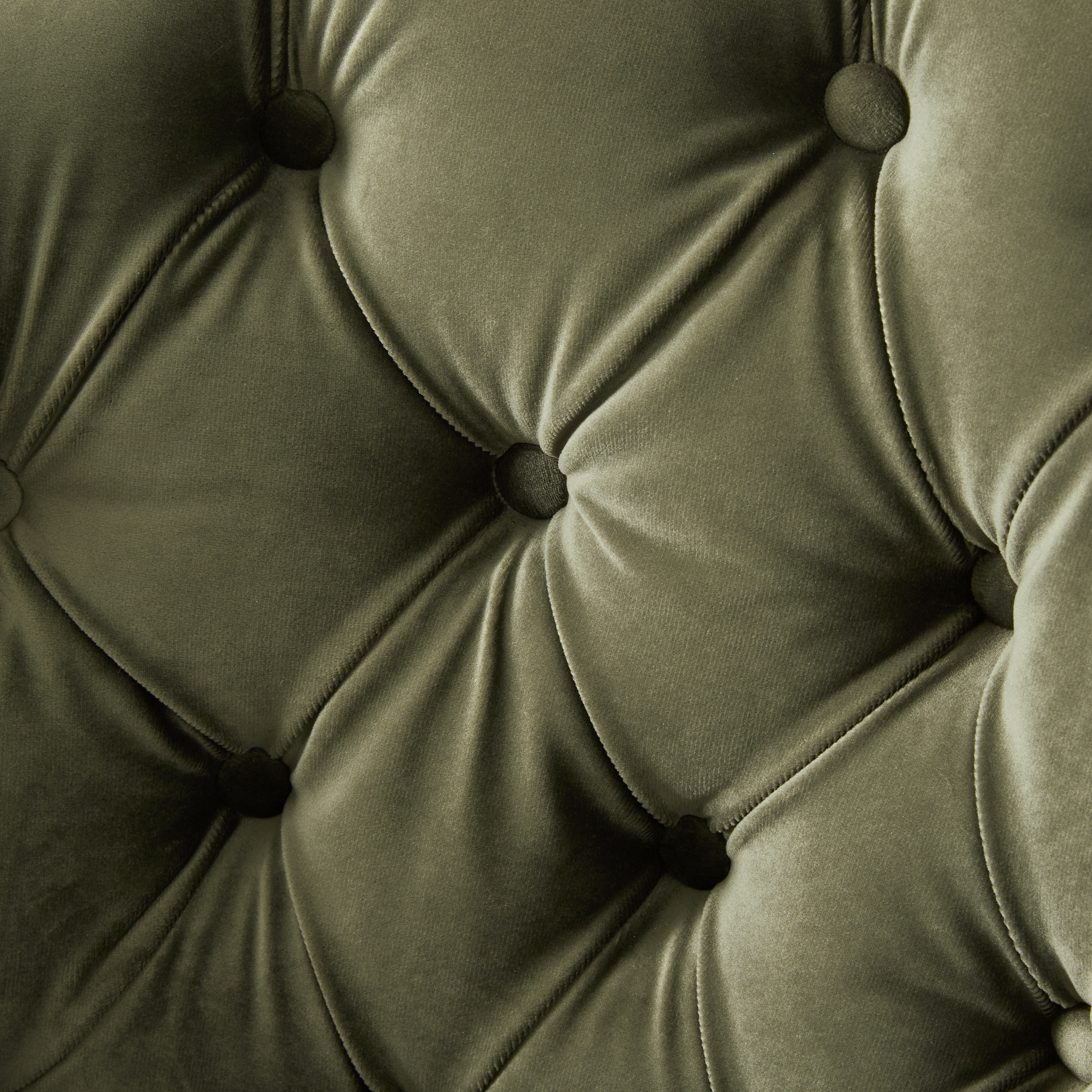 Sonja Olive Green Velvet Swivel Occasional Chair