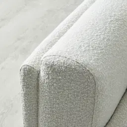 Phylis Cream Boucle 3-Seater Sofa