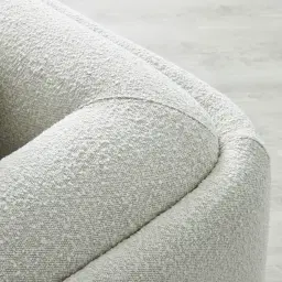 Phylis Cream Boucle 3-Seater Sofa