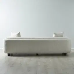 Phylis Cream Boucle 3-Seater Sofa