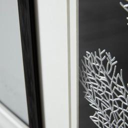 Silver Sea Plume Shadow Box