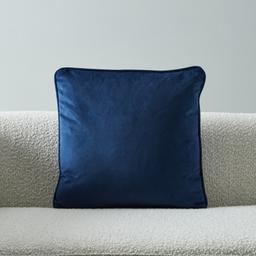 Remi Navy Blue Velvet Cushion 48x48cm