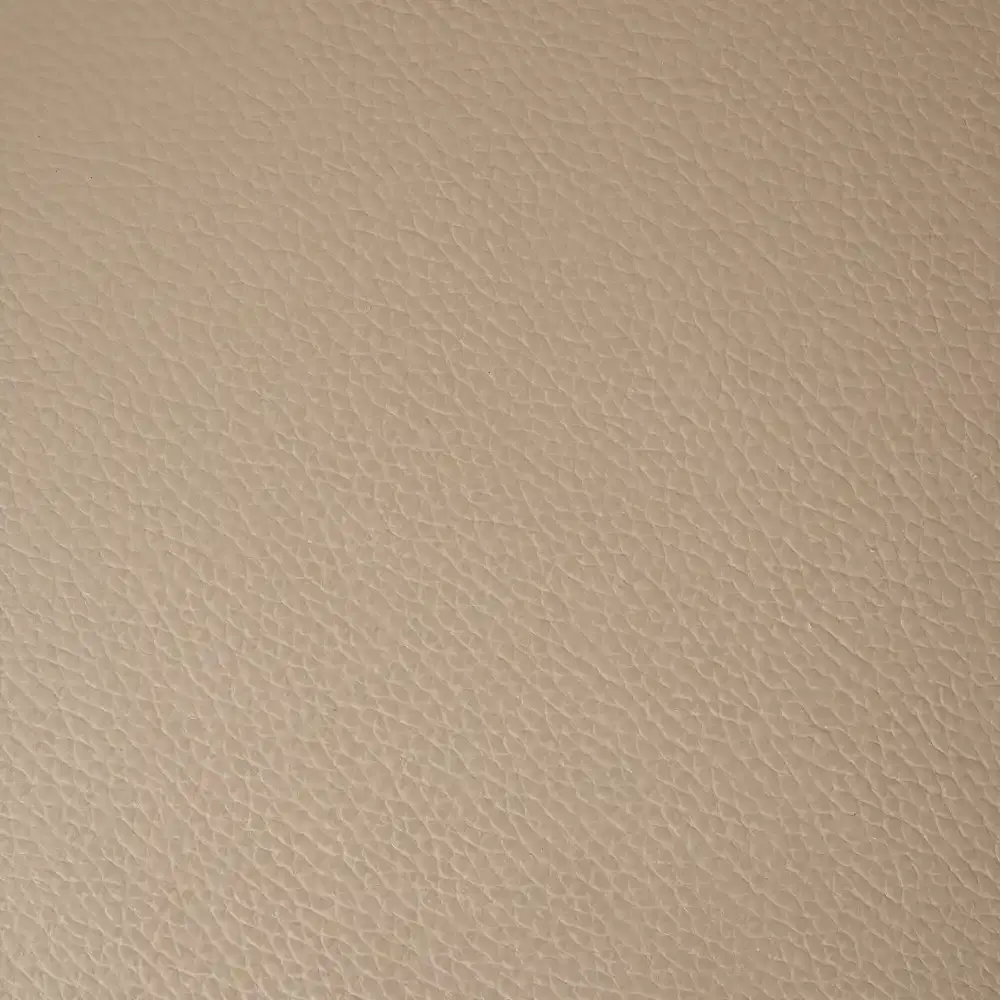 Regal Taupe Leather 3-Seater Sofa 