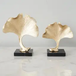 Cora Ginkgo With Marble Base - Large